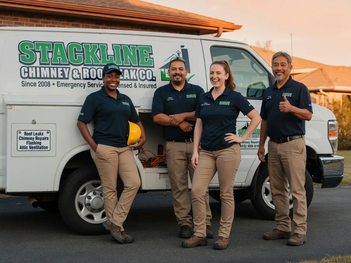 Chimney flashing repair company in Marston, NC